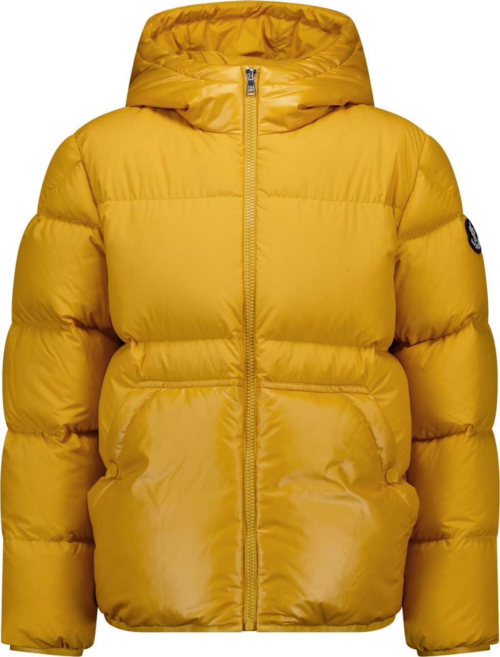 Moncler Barin Kinder Jongens Winterjas In Geel Geel