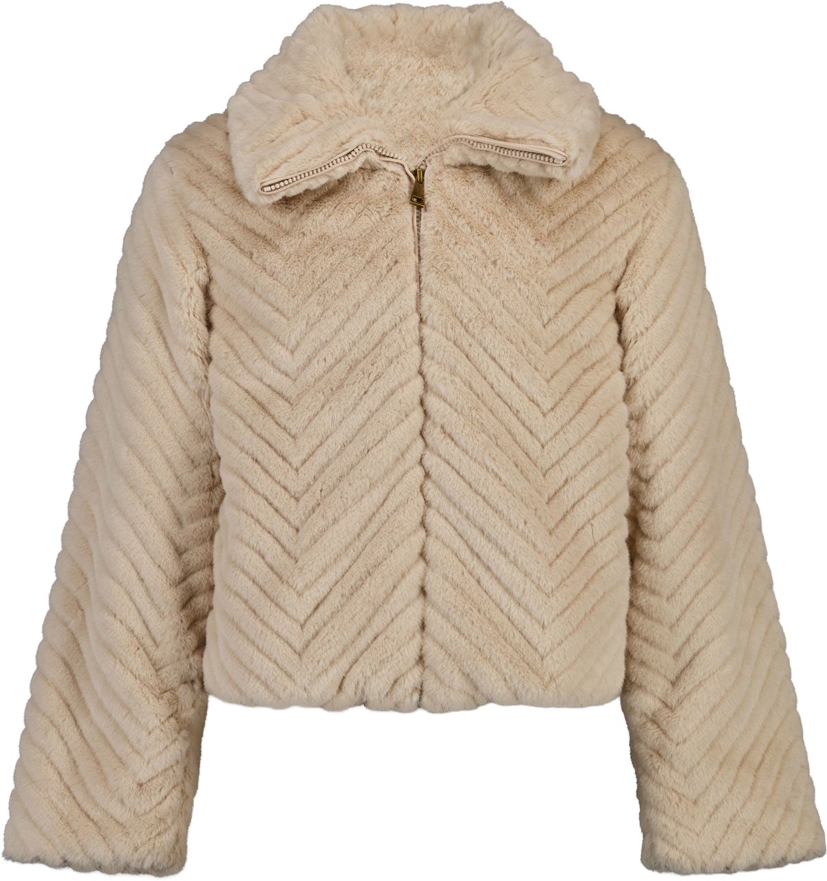 Moncler Eira Kinder Meisjes Winterjas In Licht Beige Beige