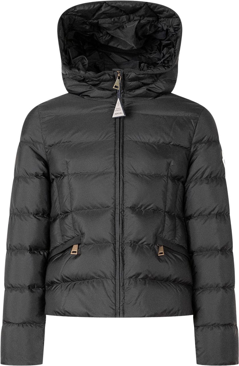 Moncler Avoce Kinder Meisjes Winterjas In Zwart Zwart