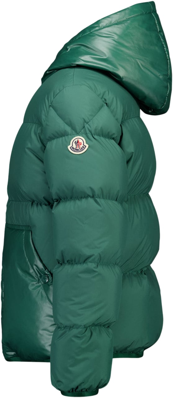 Moncler Moncler Barin Kinder Jongens Winterjas In Groen Groen