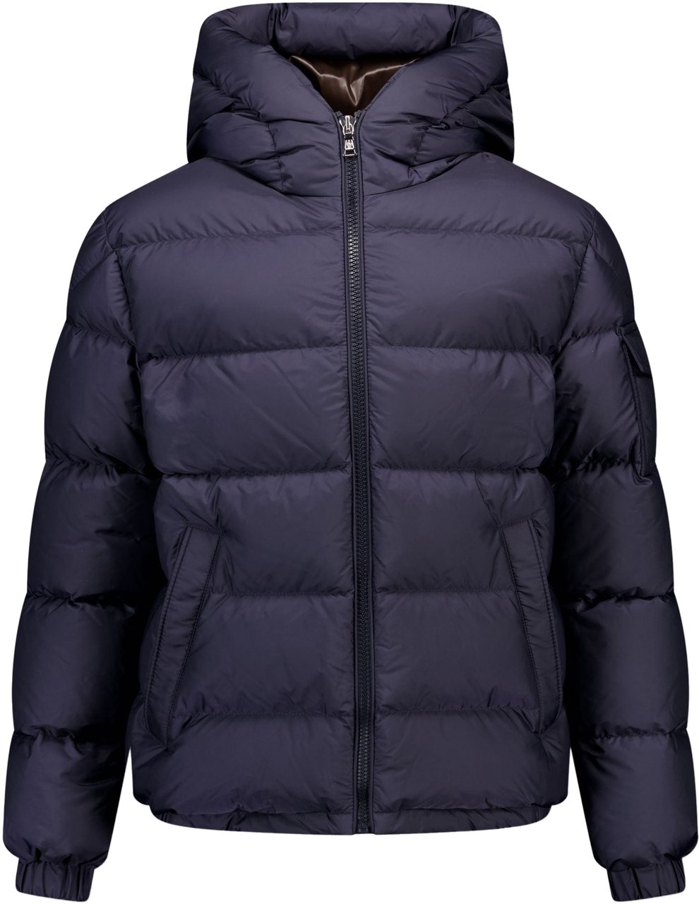 Moncler Moncler Eranu Kinder Jongens Winterjas In Navy Blauw