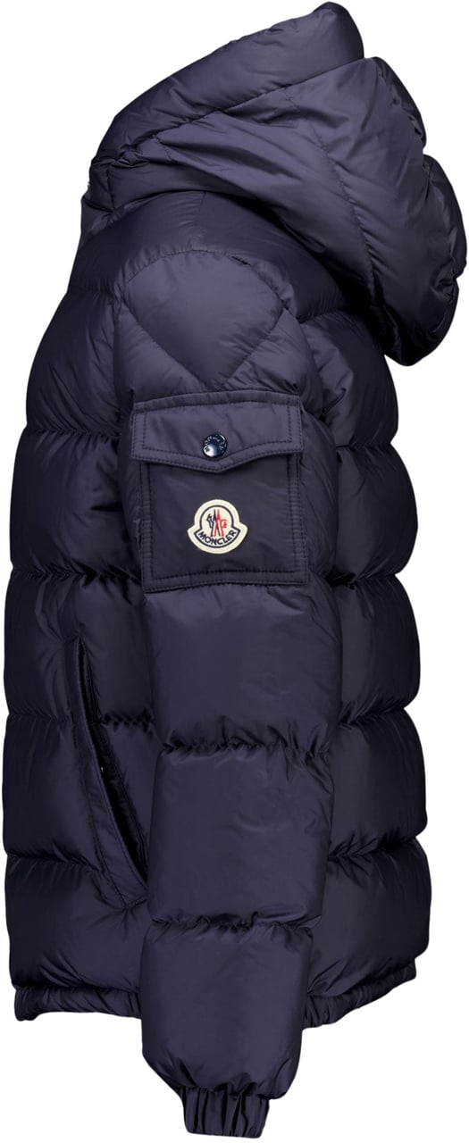 Moncler Moncler Eranu Kinder Jongens Winterjas In Navy Blauw