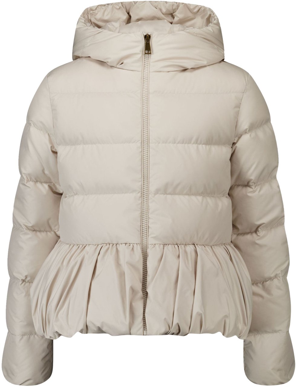 Moncler Moncler Elizaveta Kinder Meisjes Winterjas In Ecru Beige