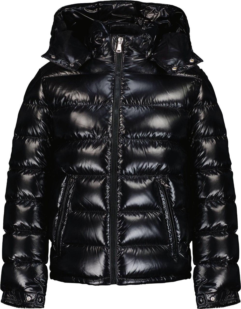 Moncler Moncler Maya Jongens Winterjas Zwart Zwart