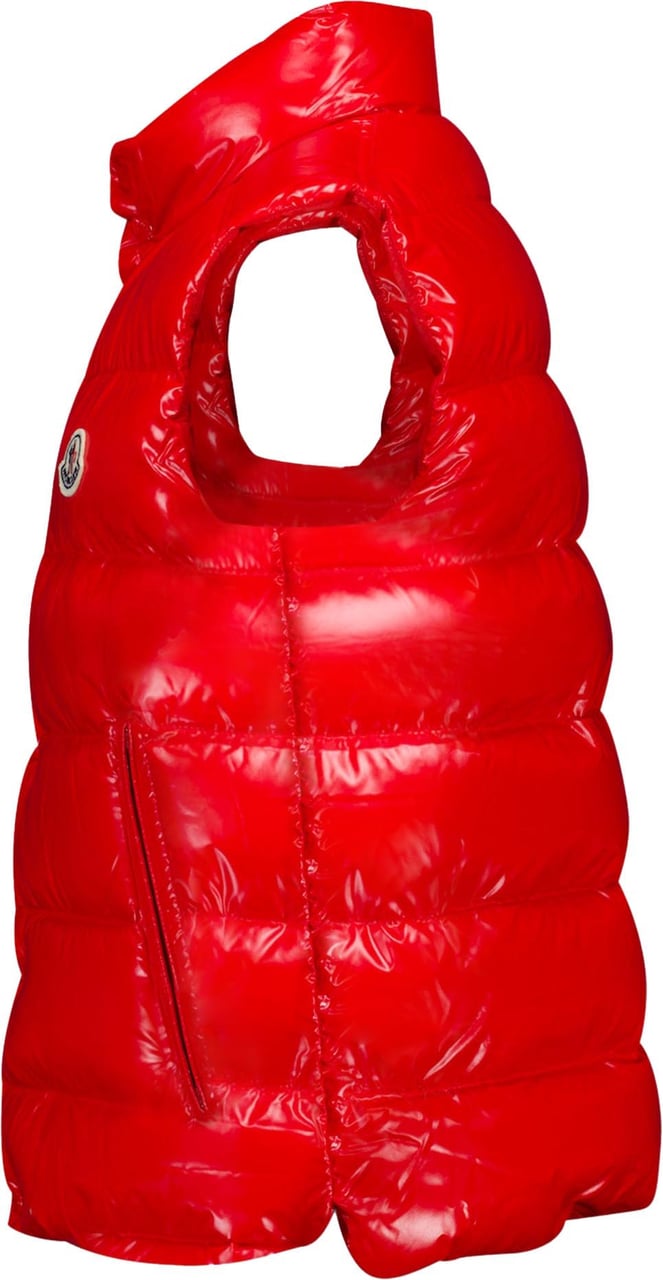 Moncler Moncler Tib Kinder Jongens Bodywarmer In Rood Rood