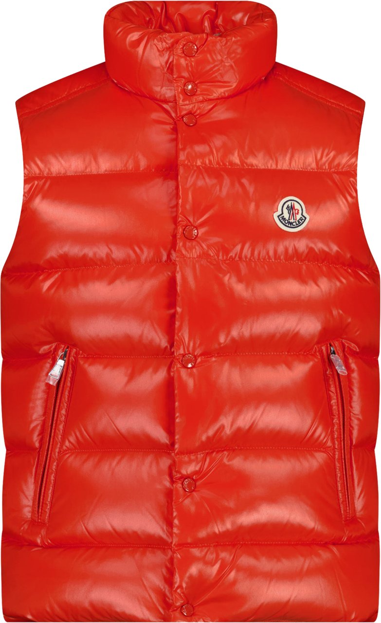 Moncler Tib Kinder Jongens Bodywarmer In Oranje Oranje