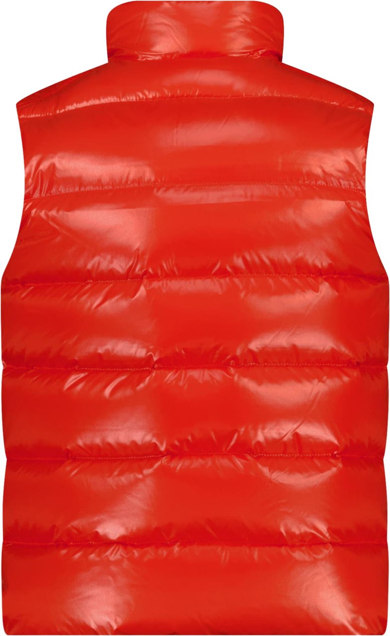Moncler Tib Kinder Jongens Bodywarmer In Oranje Oranje