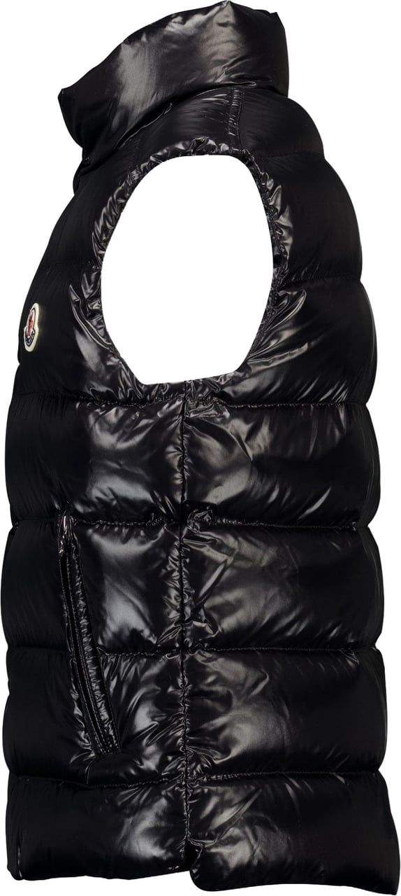 Moncler Tib Kinder Jongens Bodywarmer In Zwart Zwart