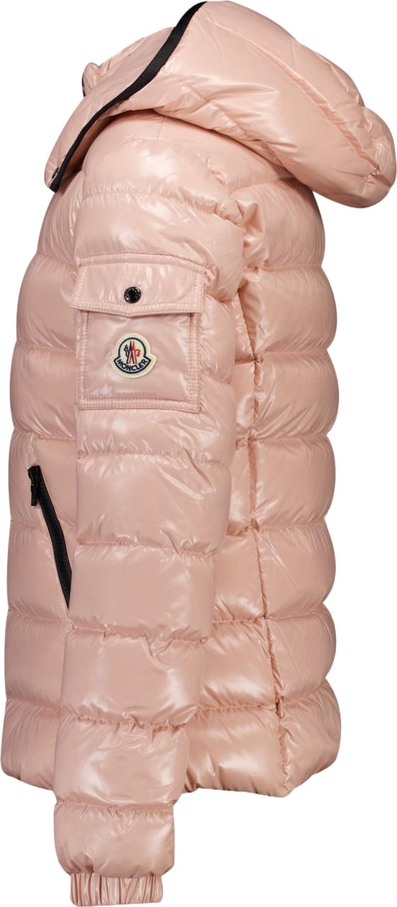 Moncler Bady Kinder Meisjes Winterjas In Licht Roze Roze