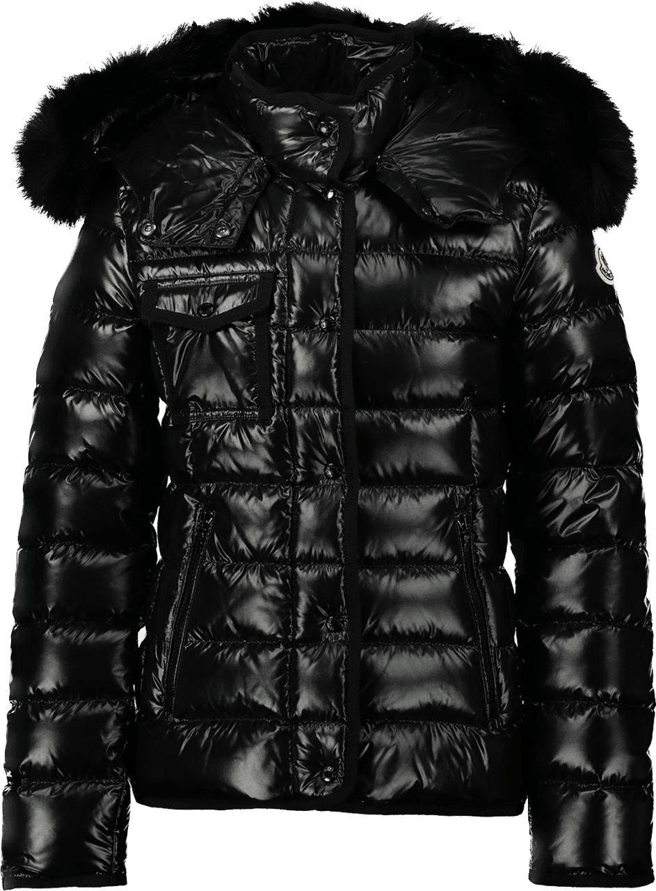 Moncler Moncler Kinder Meisjes Jas Zwart Zwart