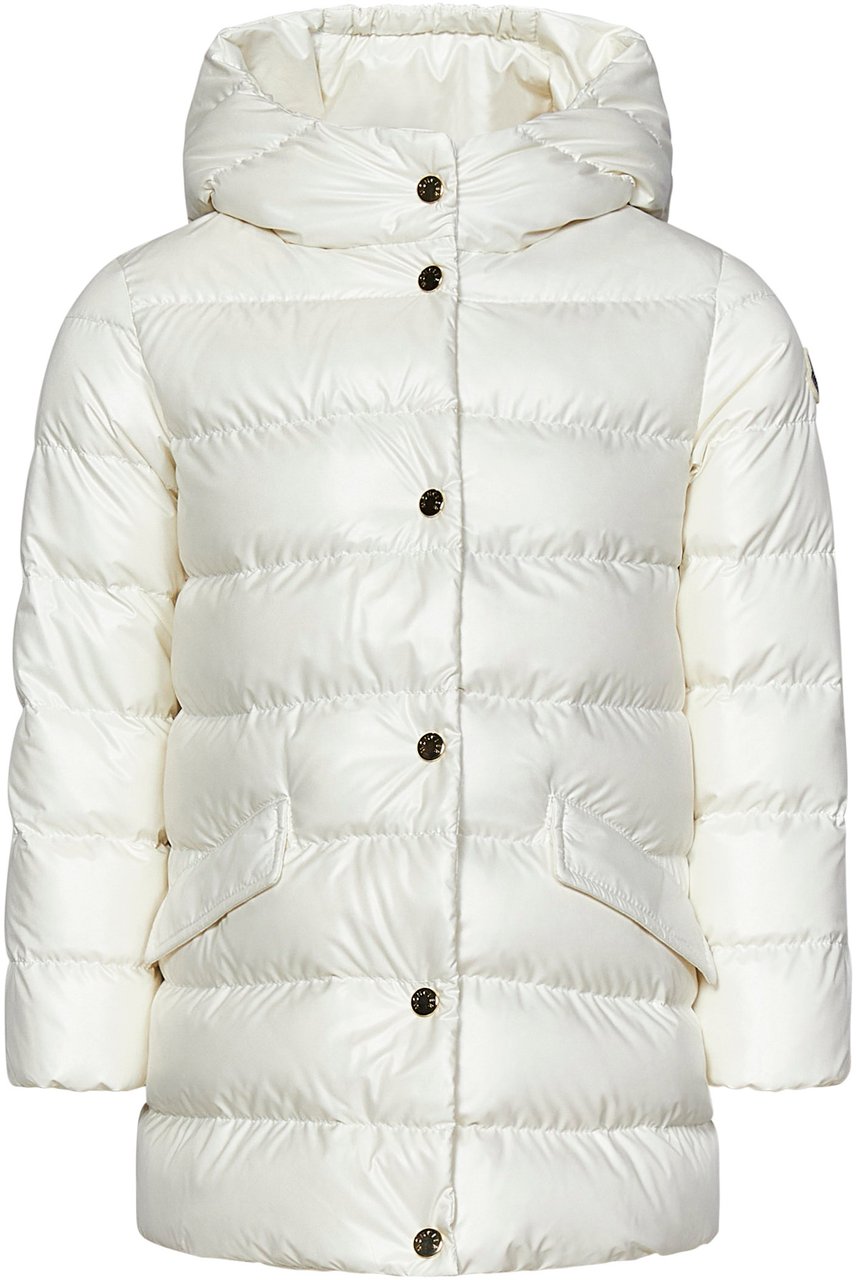 Moncler Coats White Wit