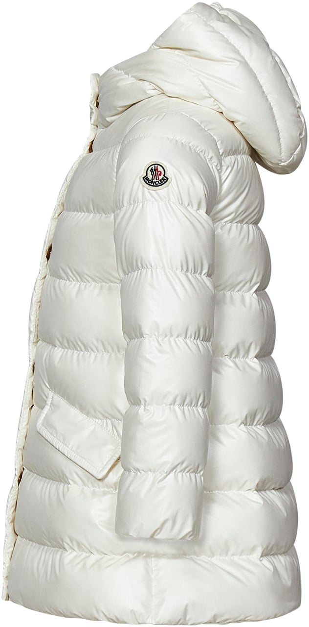 Moncler Coats White Wit