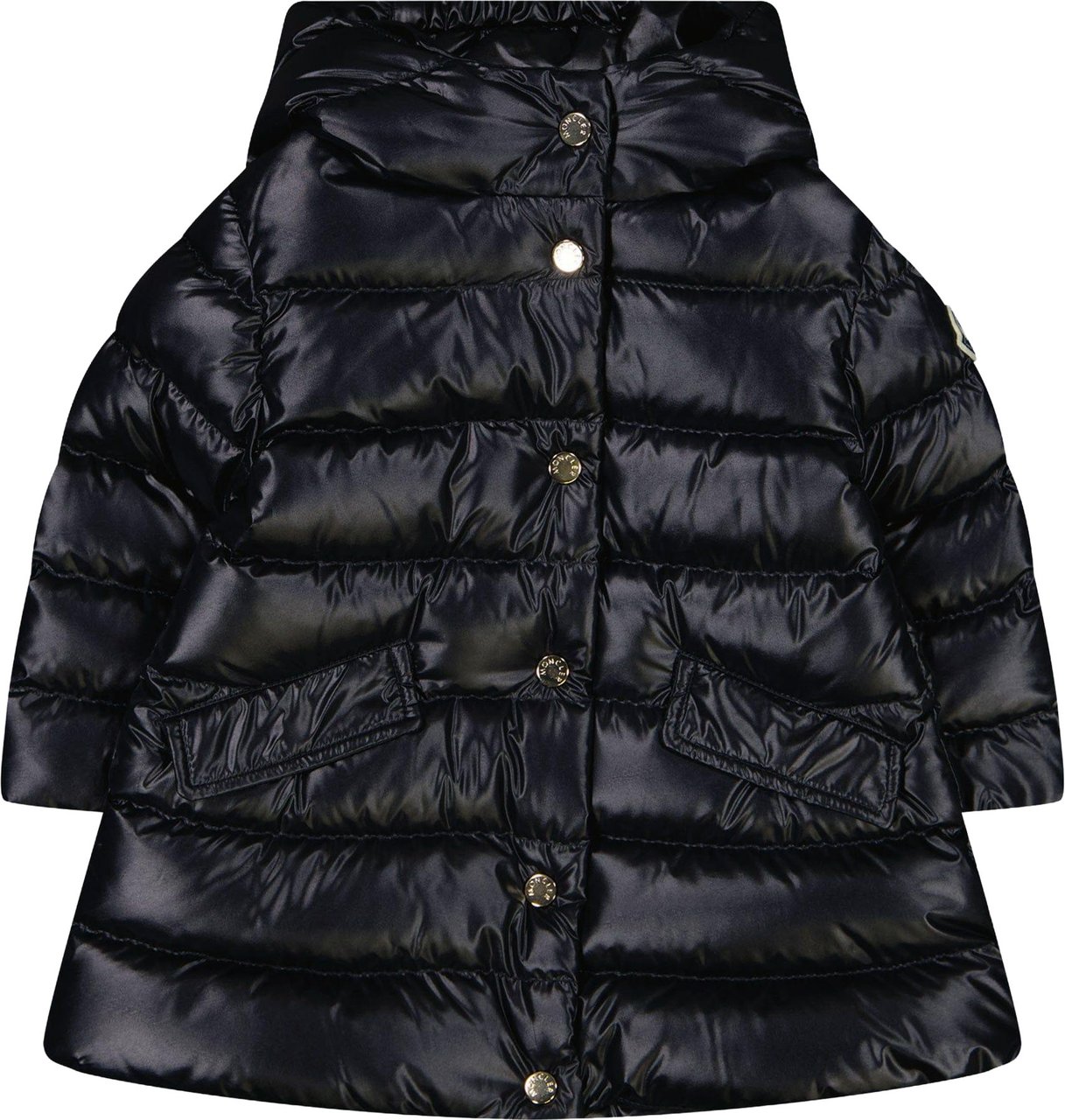 Moncler Ibida Baby Meisjes Winterjas Navy Blauw