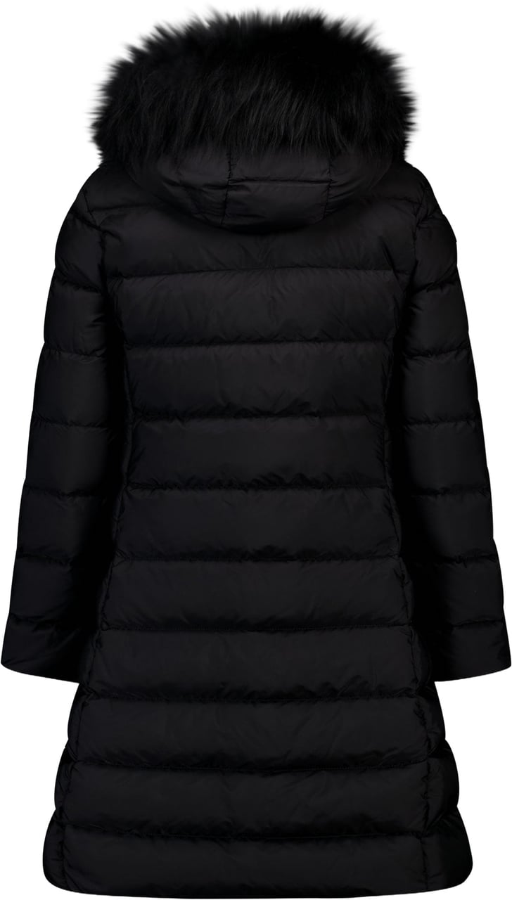 Moncler Abelle Kinder Meisjes Winterjas In Zwart Zwart