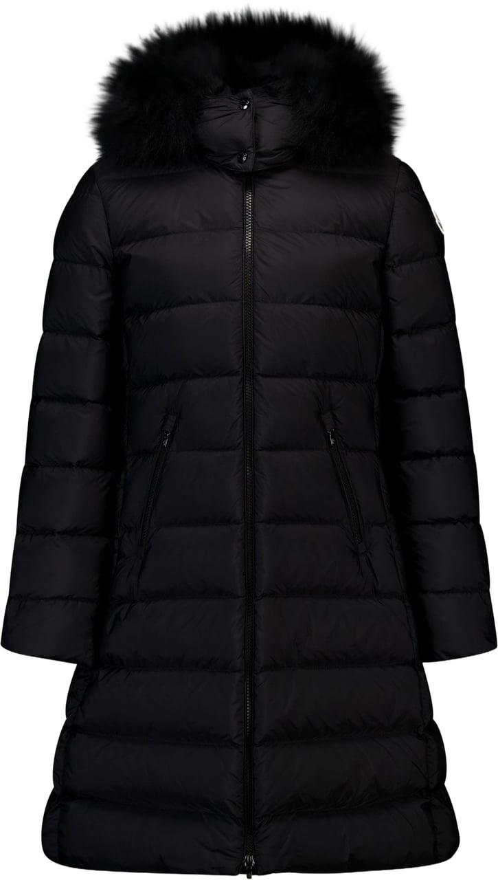 Moncler Abelle Kinder Meisjes Winterjas In Zwart Zwart