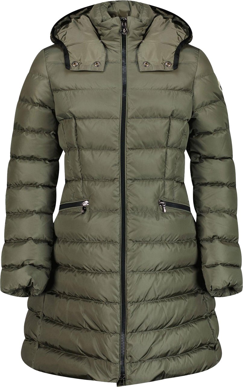 Moncler Moncler Charpal Meisjes Winterjas Olijf Groen Groen
