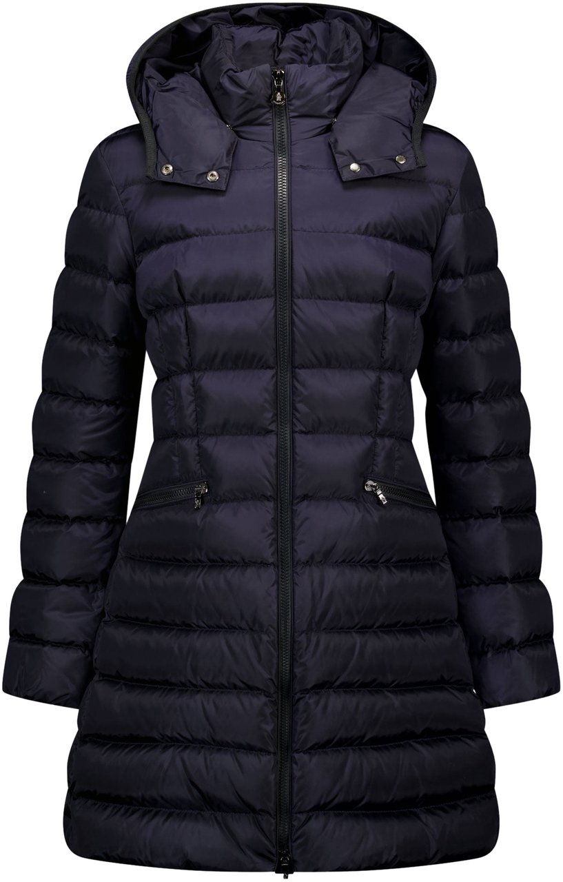 Moncler Moncler Charpal Kinder Meisjes Winterjas In Navy Blauw