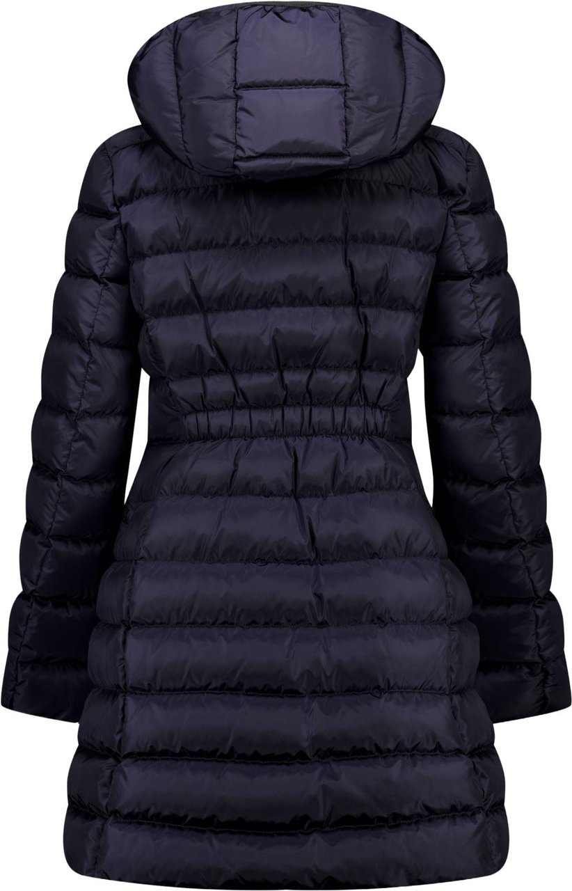 Moncler Charpal Kinder Meisjes Winterjas In Navy Blauw