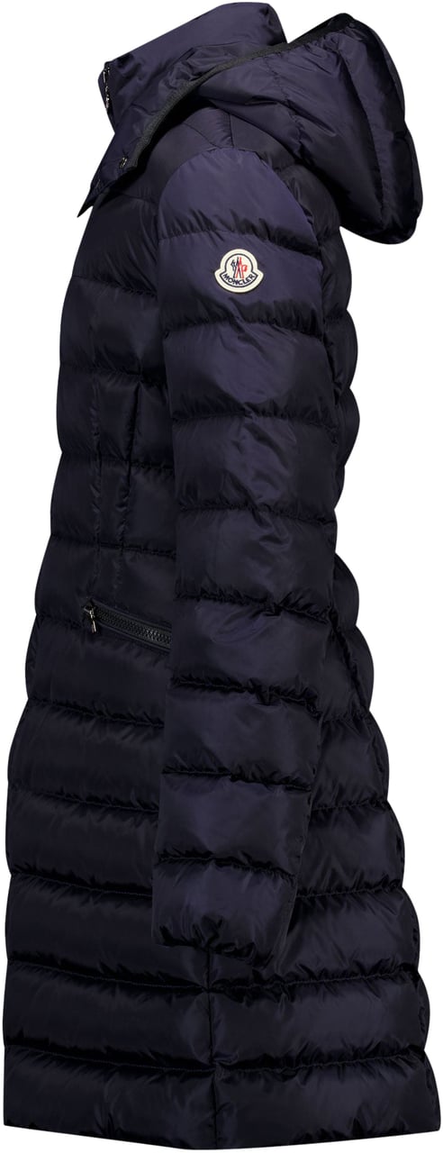 Moncler Moncler Charpal Kinder Meisjes Winterjas In Navy Blauw