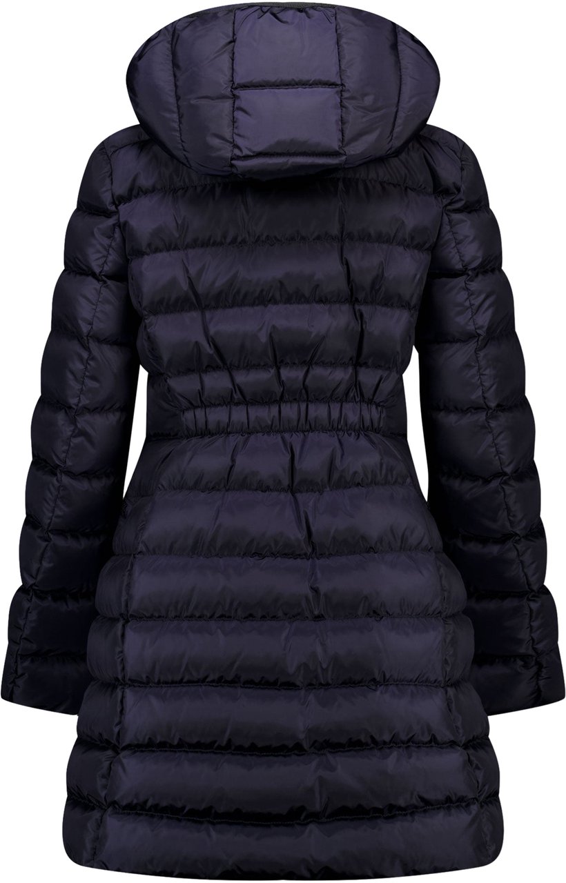 Moncler Moncler Charpal Kinder Meisjes Winterjas In Navy Blauw