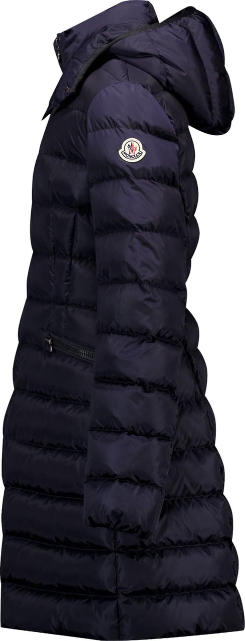 Moncler Charpal Kinder Meisjes Winterjas In Navy Blauw