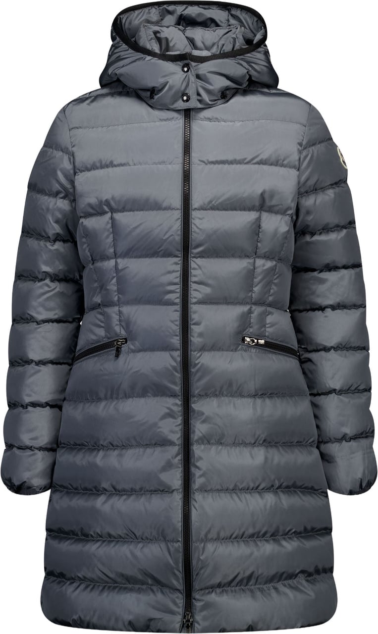Moncler Charpal Kinder Meisjes Winterjas In Antraciet Zwart