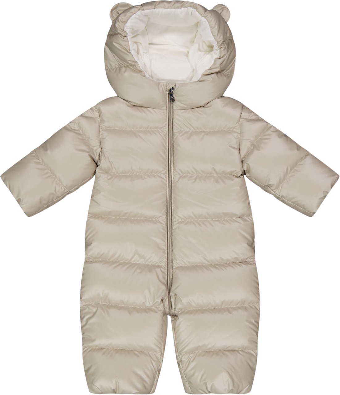 Moncler Alanie Baby Unisex Skipakken In Beige Beige
