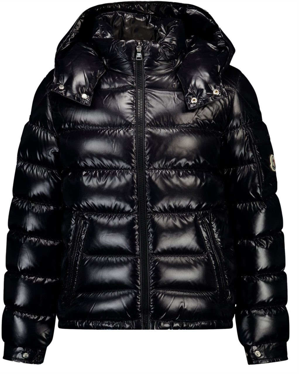 Moncler Moncler Maya Kinder Jongens Winterjas In Zwart Zwart