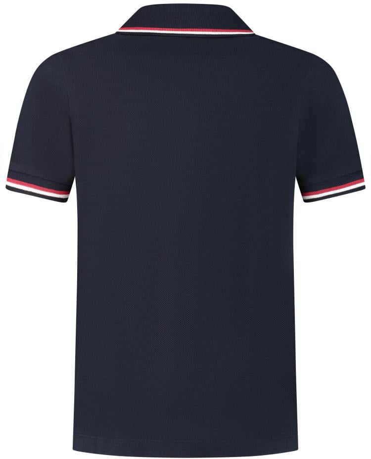 Moncler Ss Polo Blauw