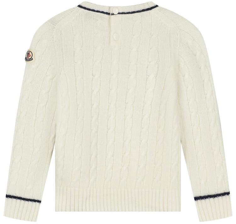 Moncler Crew Neck Wit