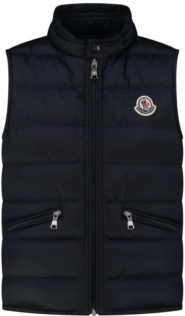 Moncler Gui Vest Blauw
