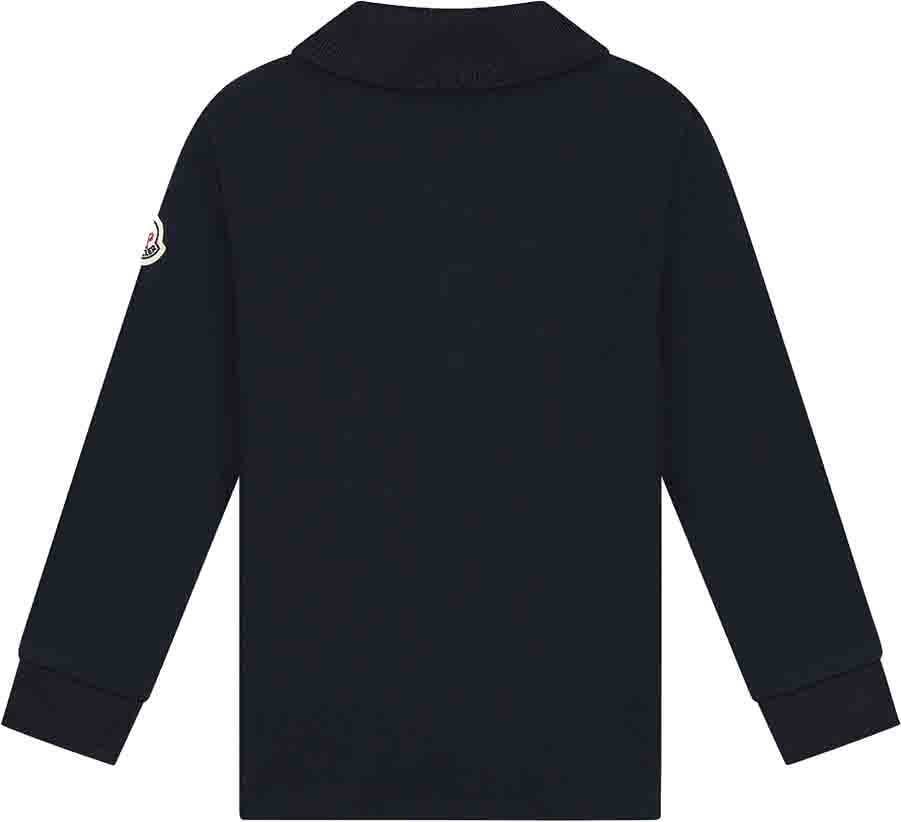 Moncler Ls Polo Blauw