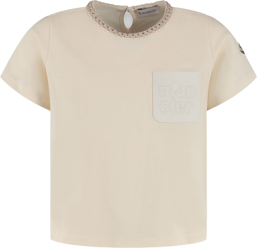 Moncler Ss T-shirt Beige