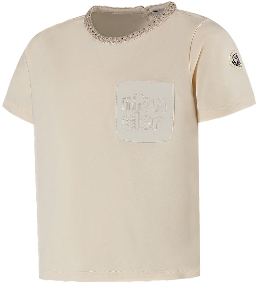 Moncler Ss T-shirt Beige