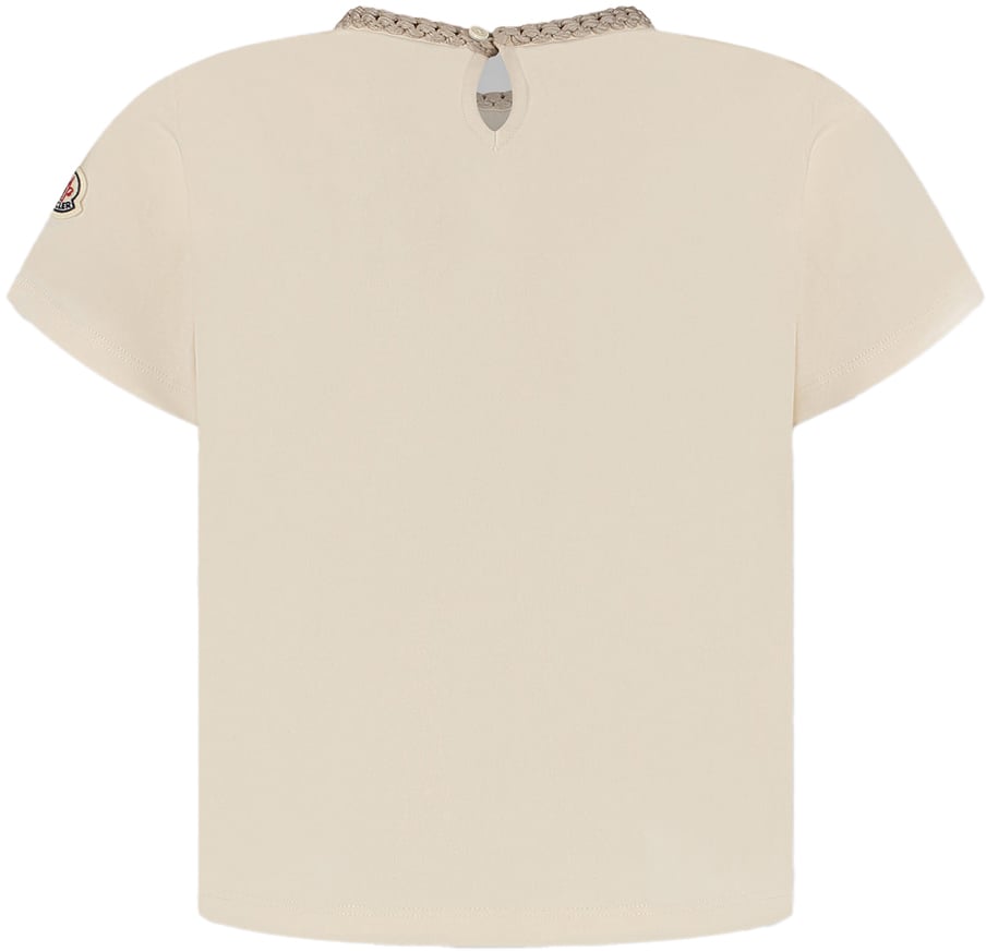 Moncler Ss T-shirt Beige