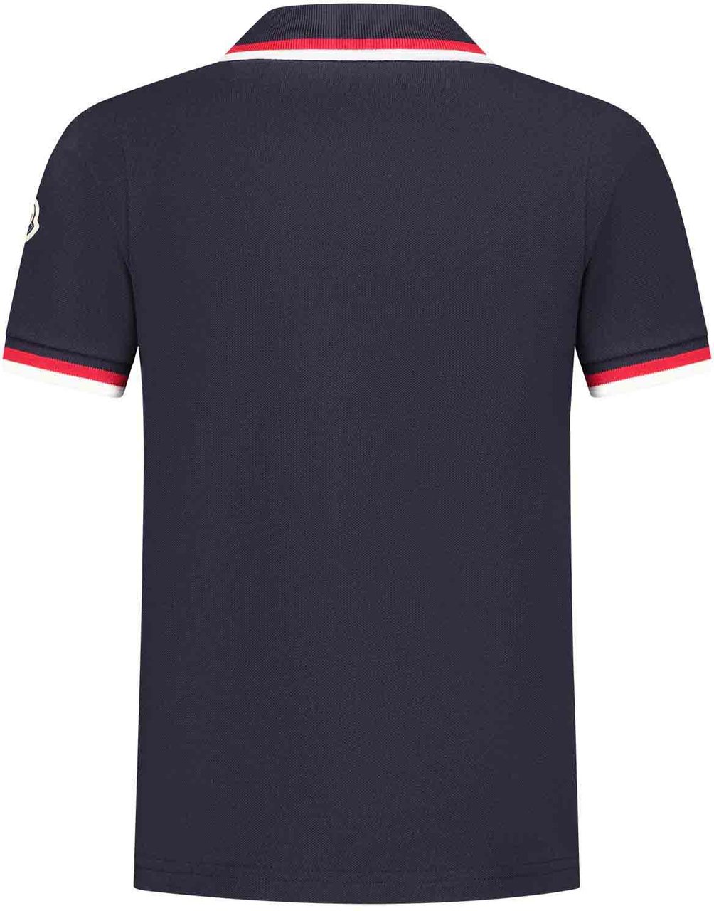 Moncler Ss Polo Blauw