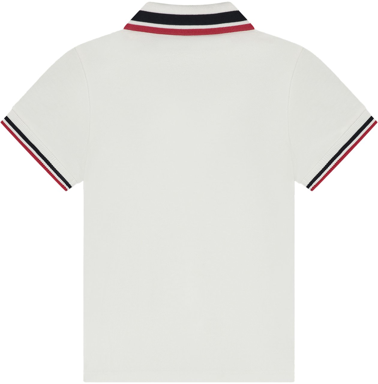 Moncler Ss Polo Wit