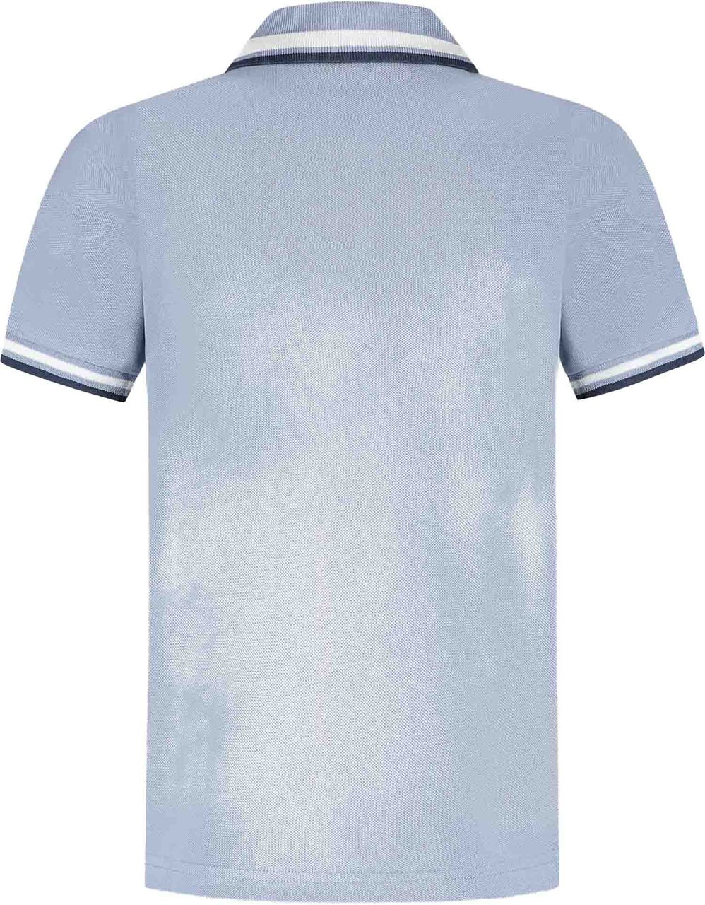 Moncler Ss Polo Blauw