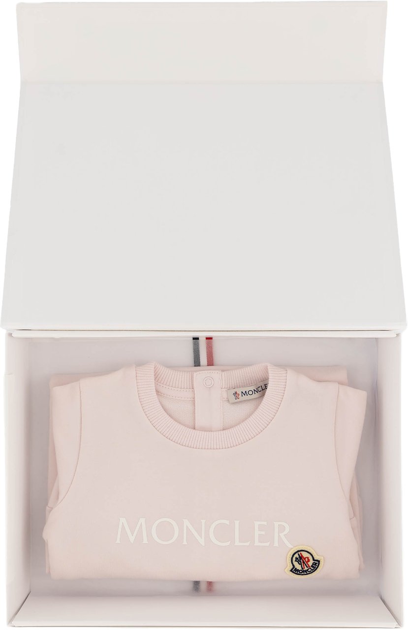 Moncler Romper + Box Roze