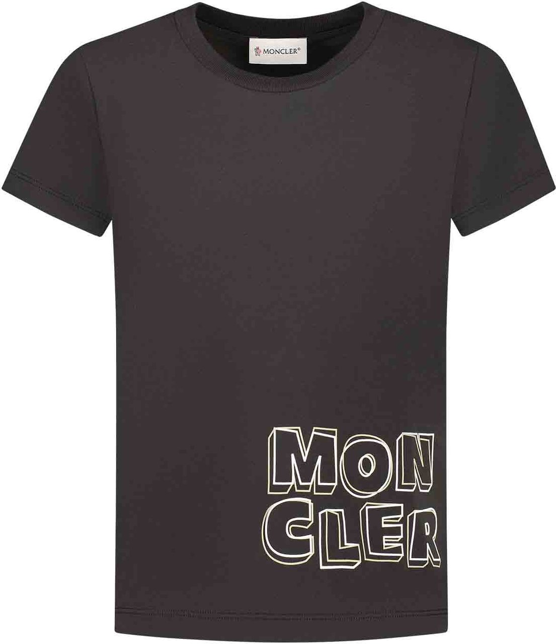 Moncler Ss T-shirt Zwart
