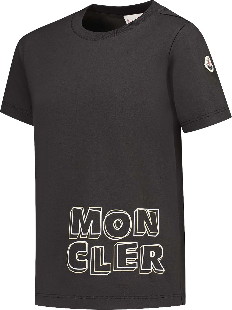 Moncler Ss T-shirt Zwart