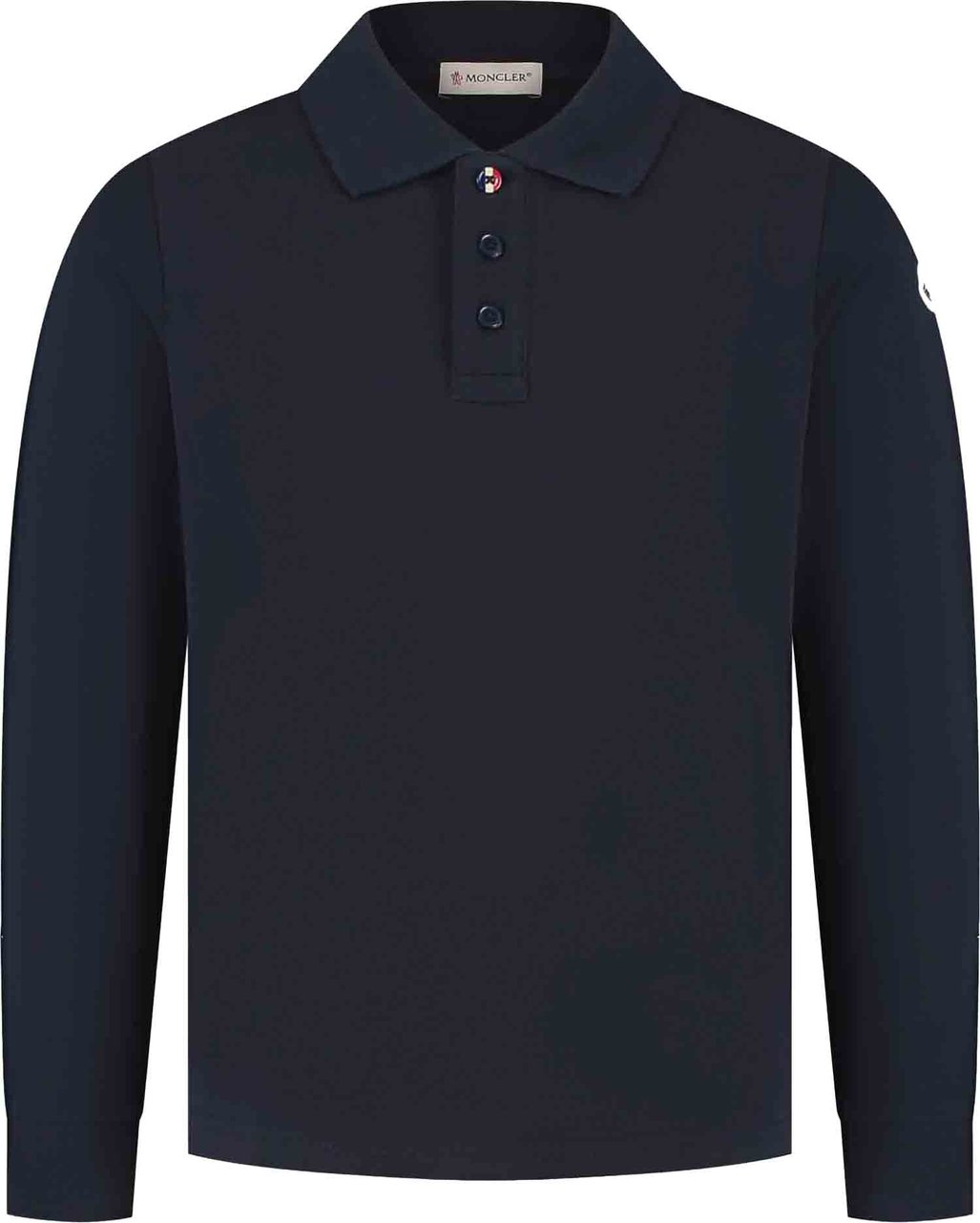 Moncler Ls Polo Blauw