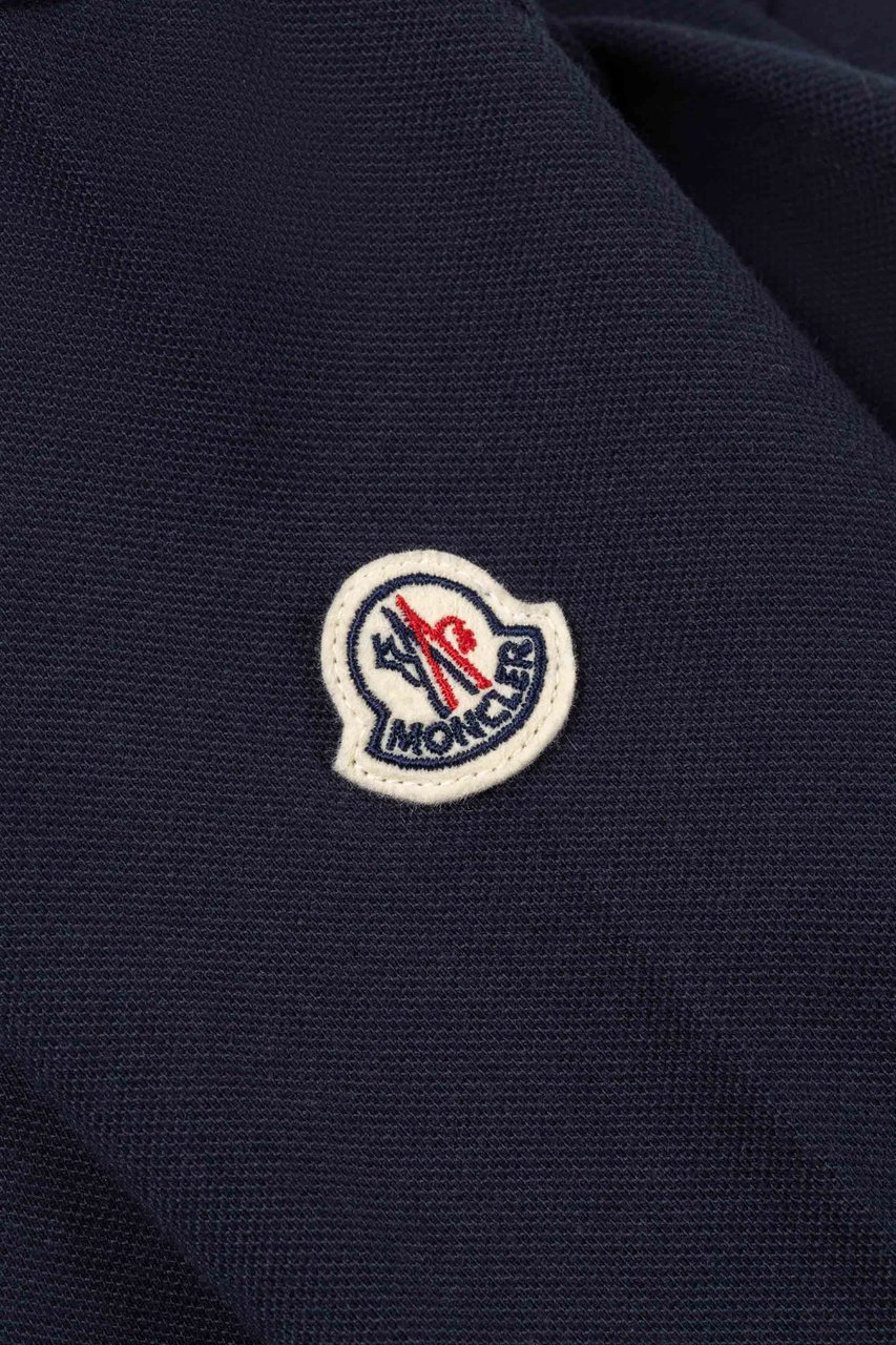 Moncler Ls Polo Blauw