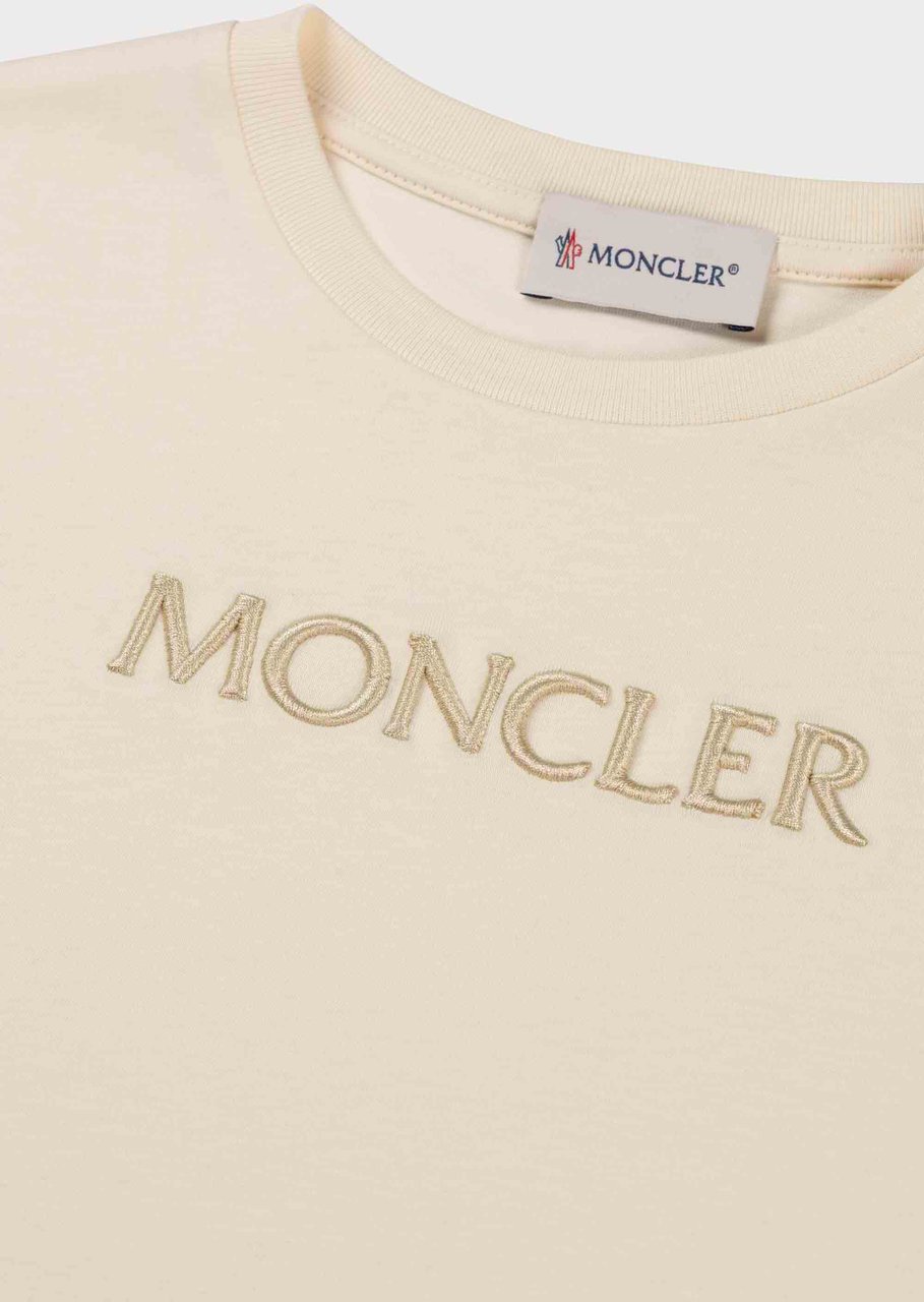 Moncler Ss T-shirt Beige