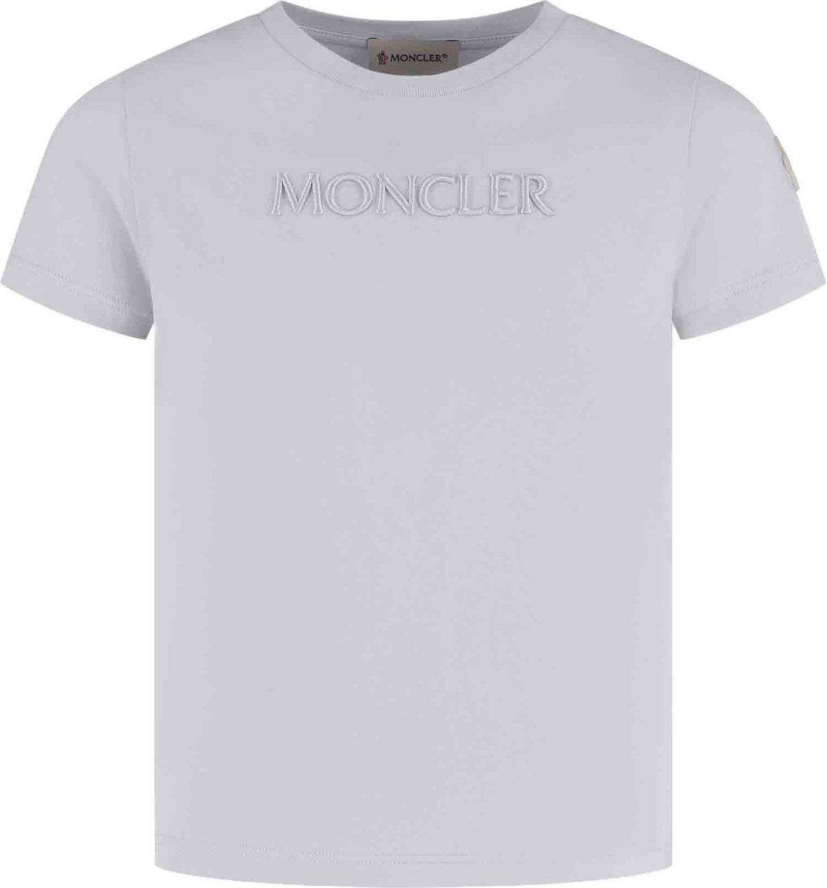 Moncler Ss T-shirt Blauw