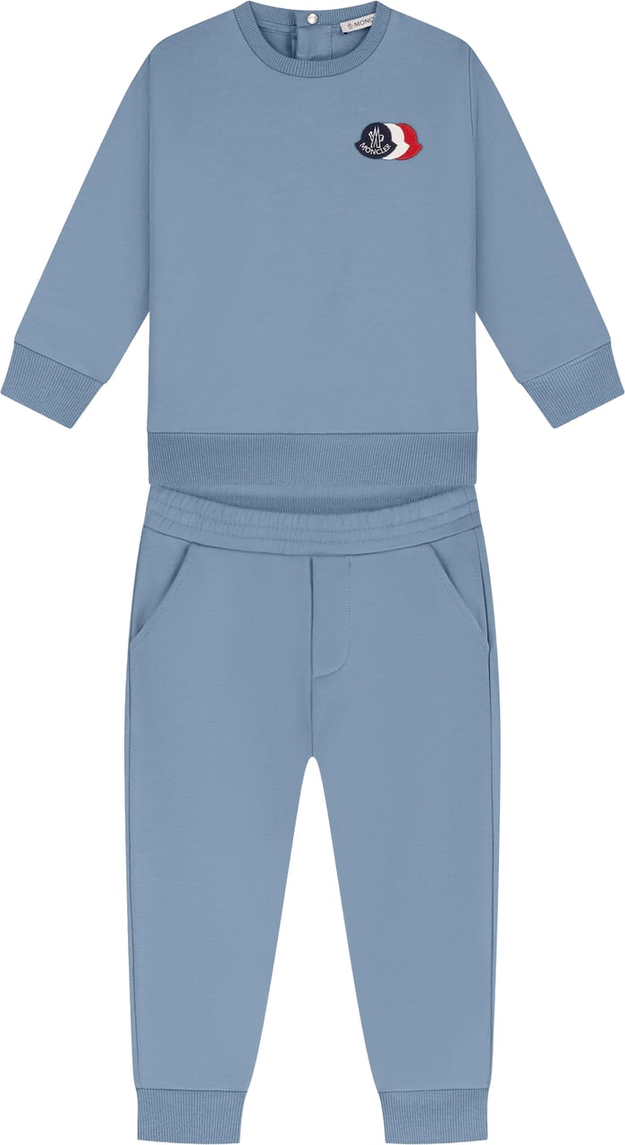 Moncler Knitwear Clothing Ensemble Blauw