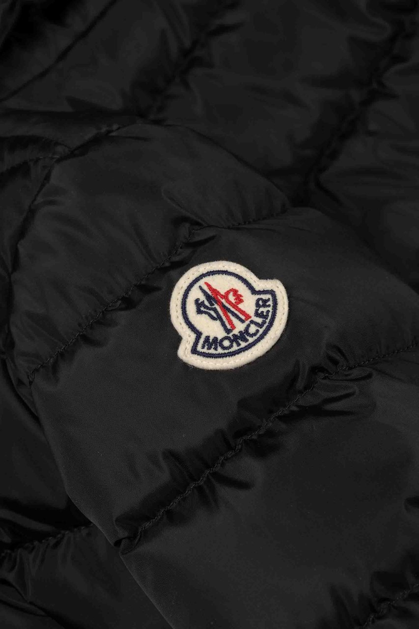 Moncler Charpal Long Coat Zwart