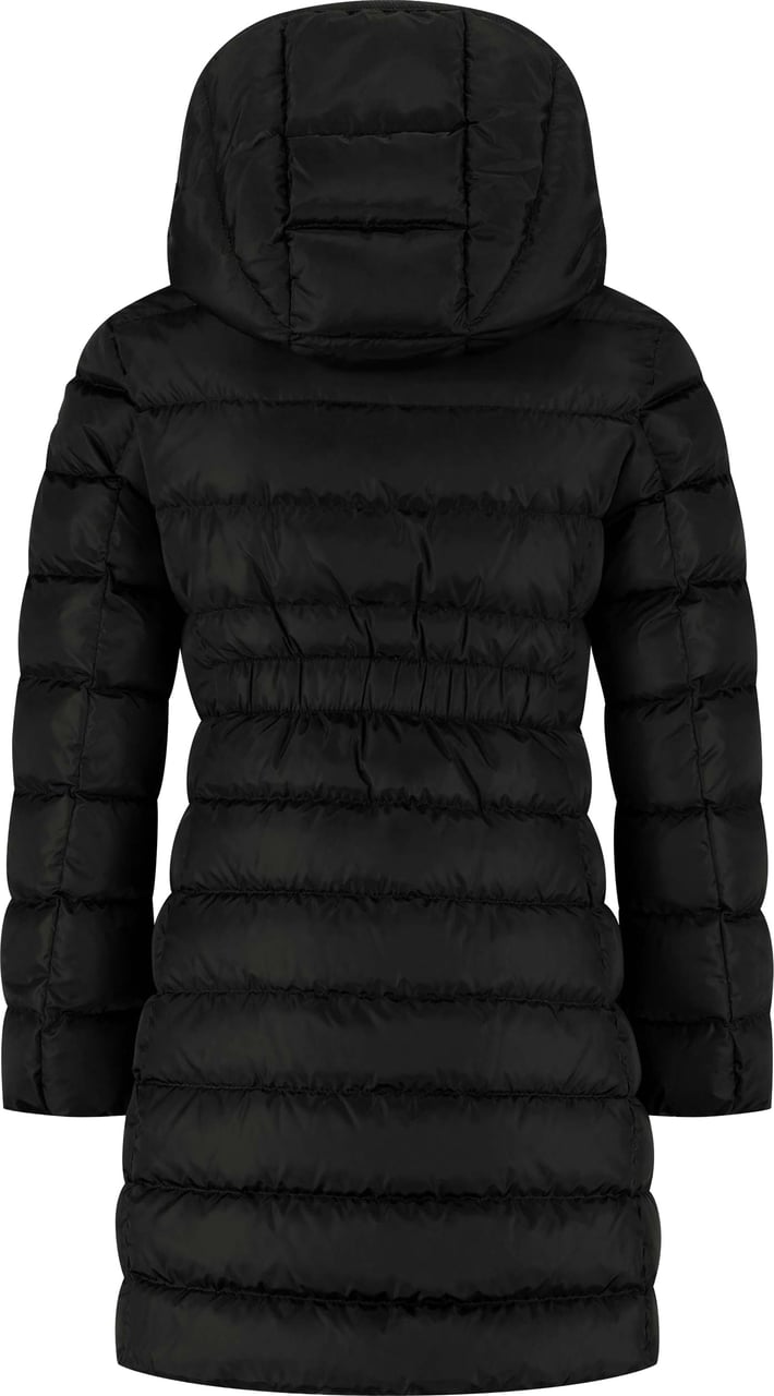 Moncler Charpal Long Coat Zwart