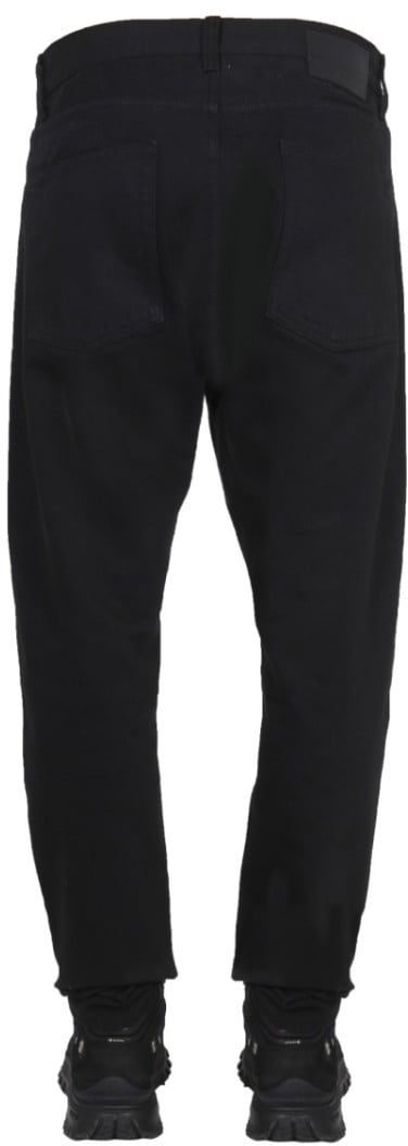 Moncler 7 Frgmt Hiroshi Fujiwara Cotton Denim Jeans Zwart