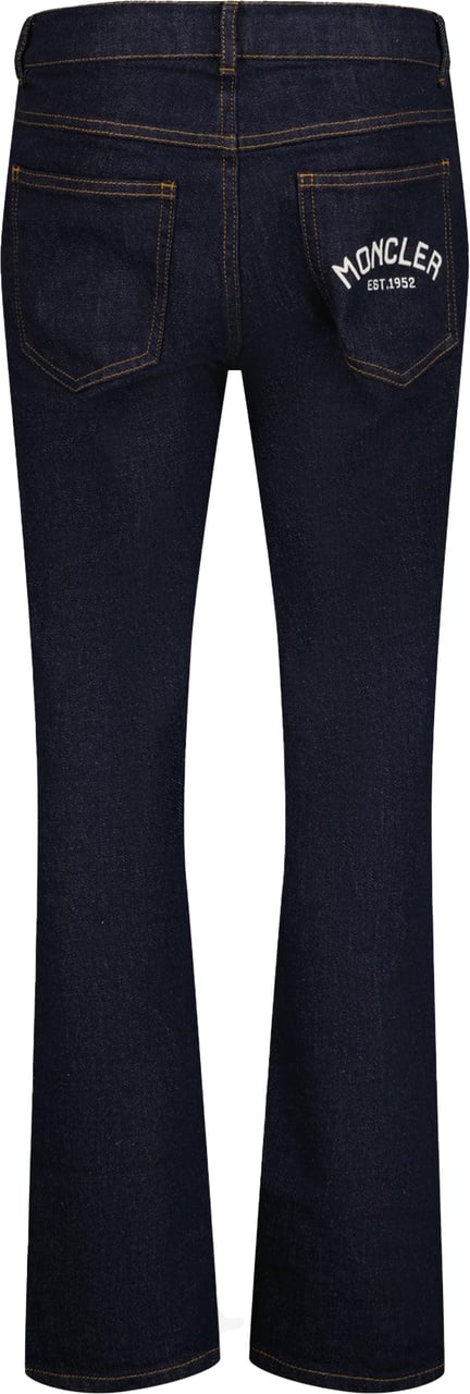 Moncler Moncler Jongens Jeans Donker Blauw Blauw